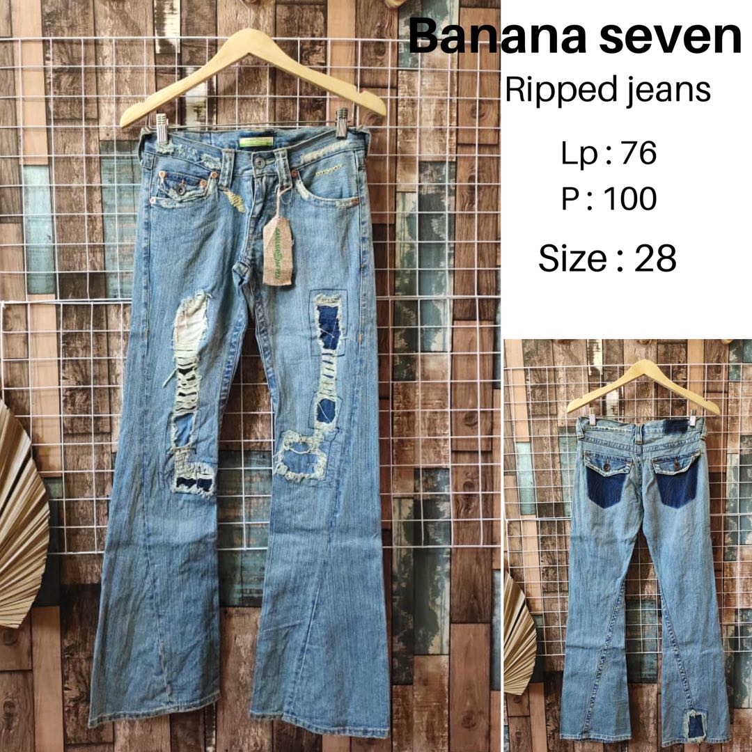 Japanese Brand banana seven jeans pants