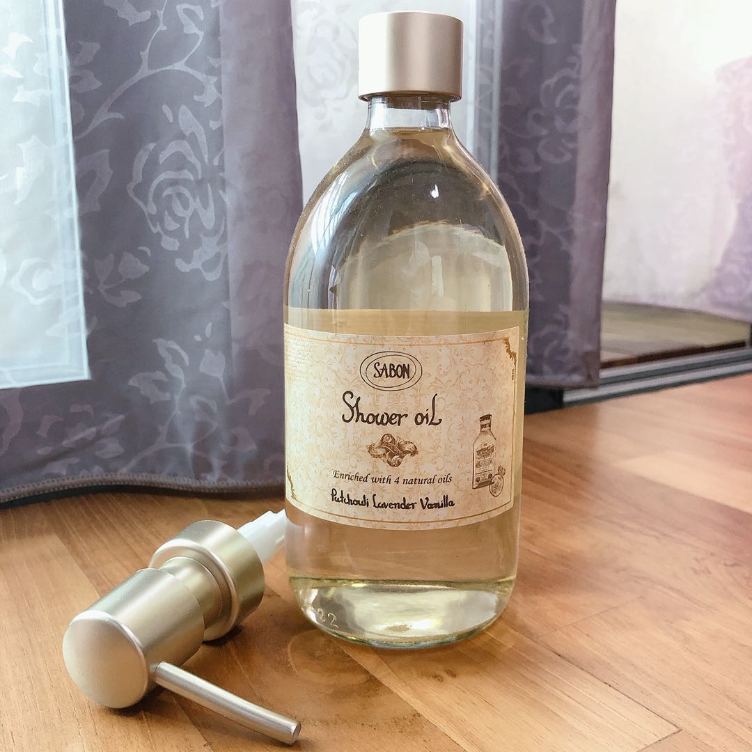 Sabon top shower oil