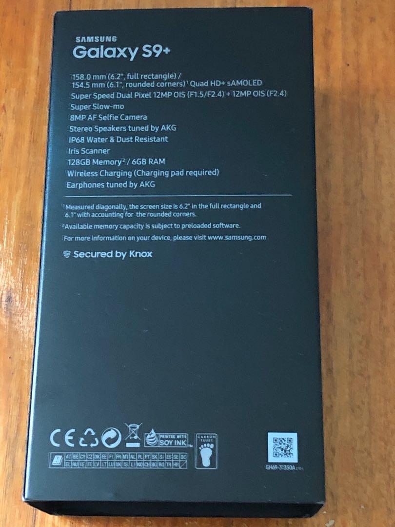 Samsung S9 Plus Mobile Phones Tablets Android Phones Samsung On Carousell