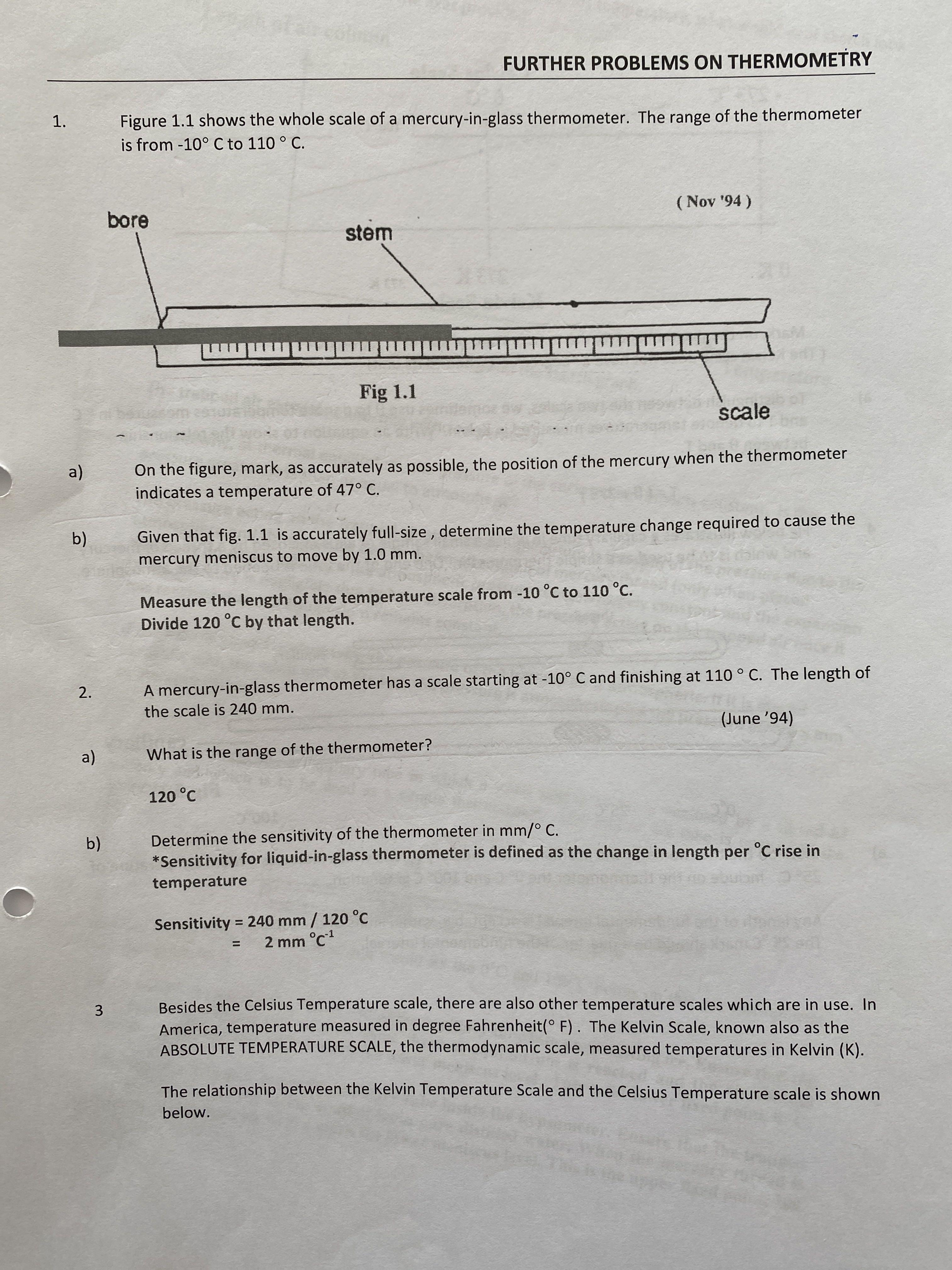 SCGS year 3 sec 4 sec 3 year 4 IP physics notes question & answer ...