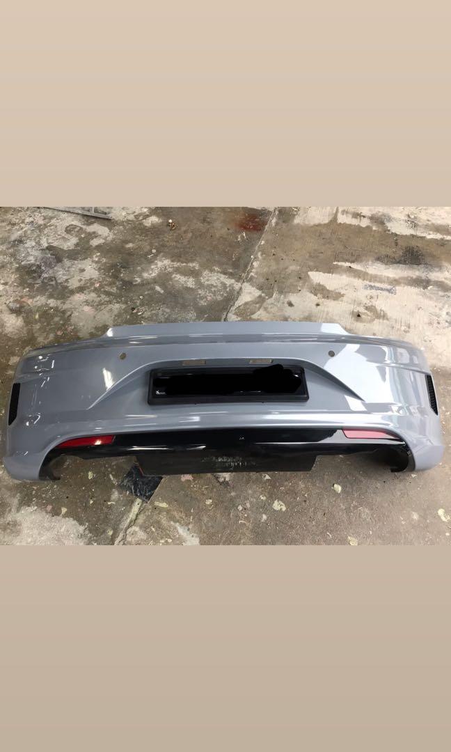 Scirocco R Rear Bumper Facelift Car Accessories Accessories on