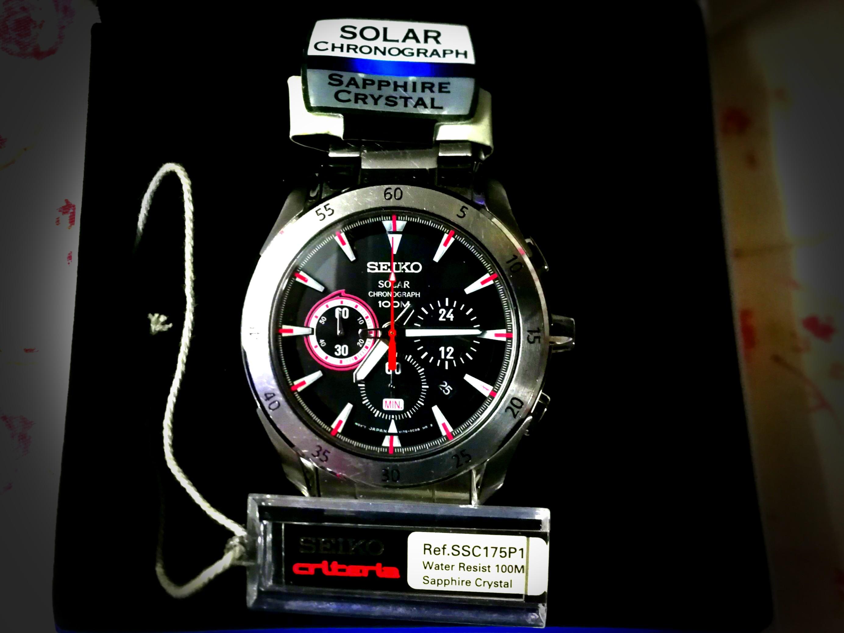 seiko criteria solar