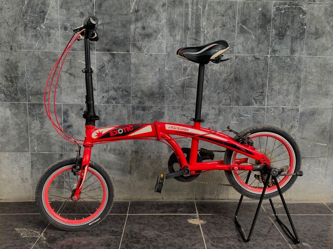 Sepeda Lipat Exotic 2026mk Olah Raga Sepeda Di Carousell
