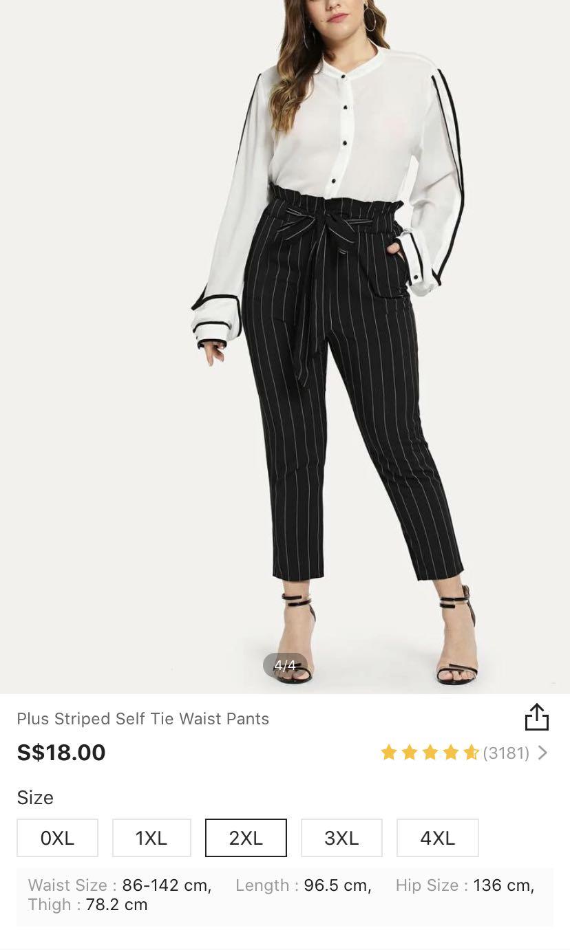 shein plus size pants