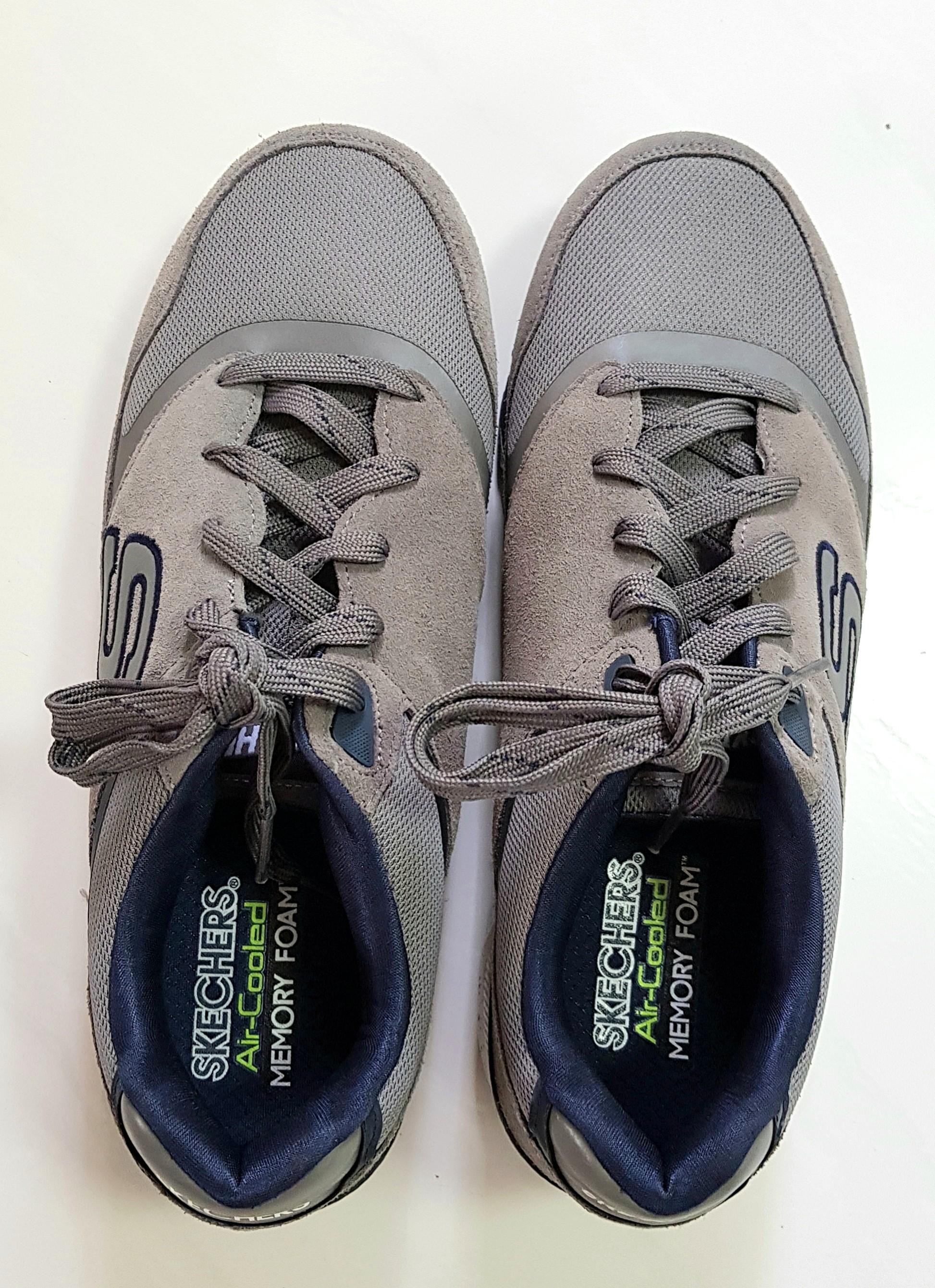 skechers air cooled memory foam sneakers