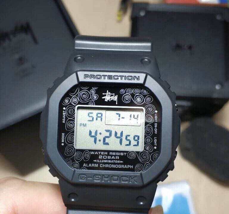 Stussy gshock top