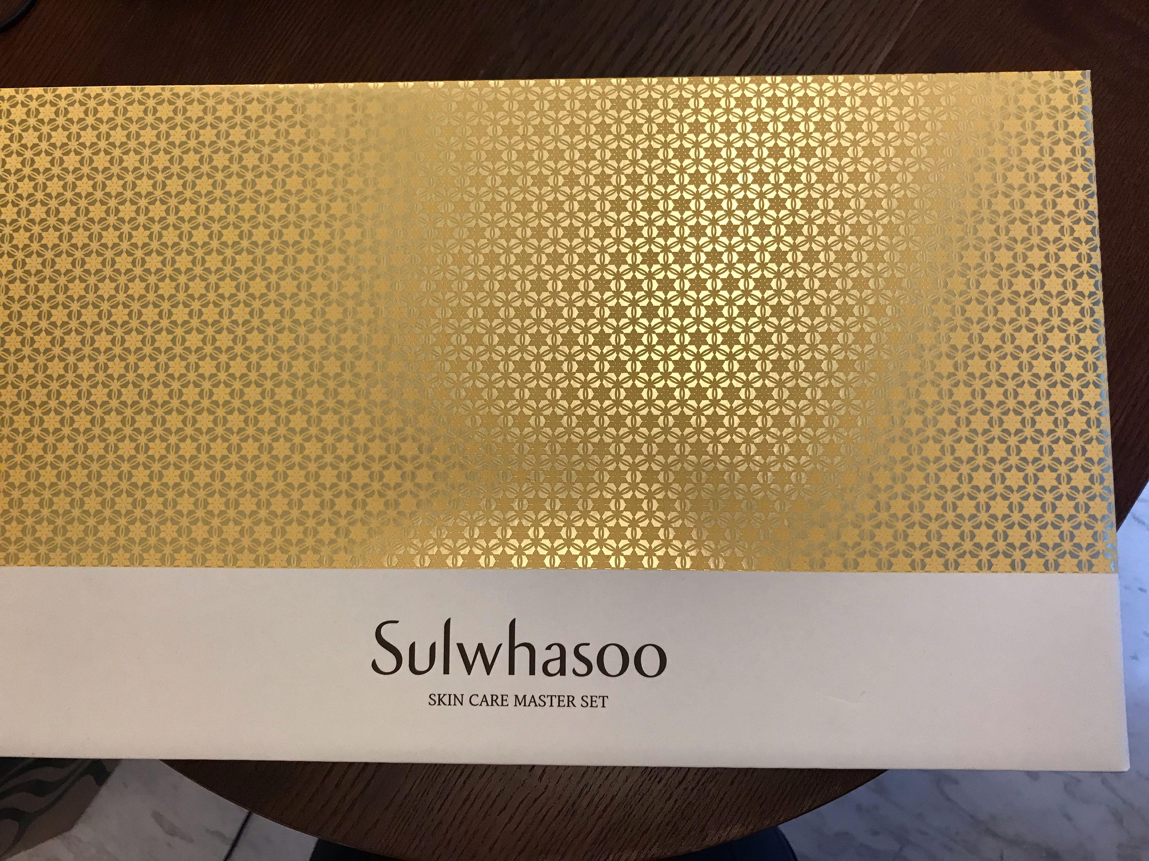 sulwhasoo skincare master set