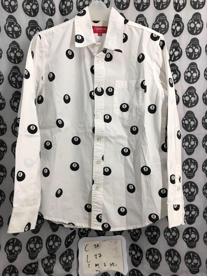 supreme 8 ball shirt