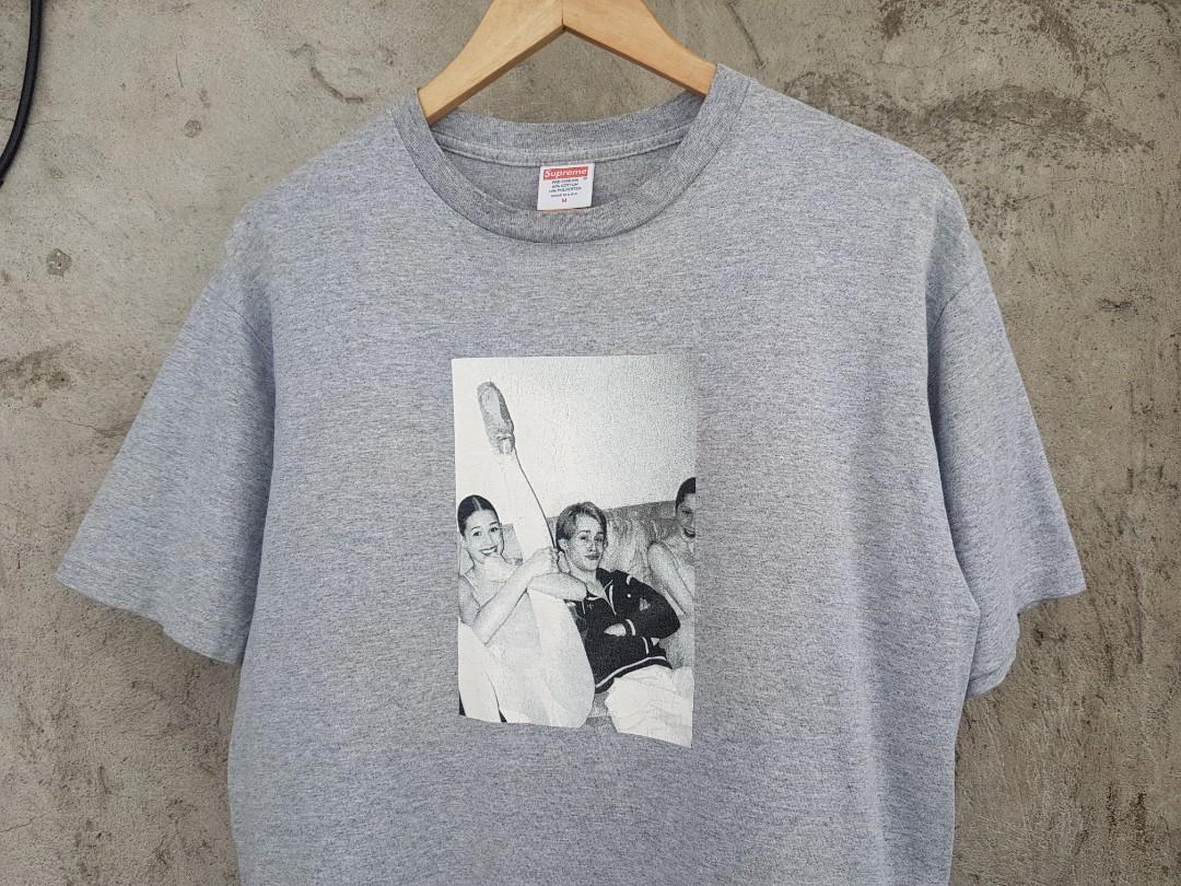 Supreme Harmony Korine-Macaulay Culkin Tee, Men's Fashion, Tops