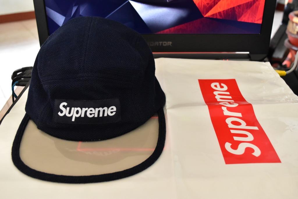 SUPREME Pique Angler Camp Cap, Men's Fashion, Watches