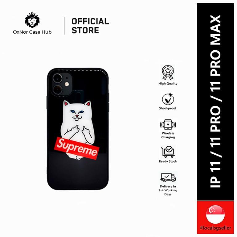 Supreme X Ripndip Iphone 11 11 Pro 11 Pro Max Case Mobile Phones Tablets Mobile Tablet Accessories Cases Sleeves On Carousell