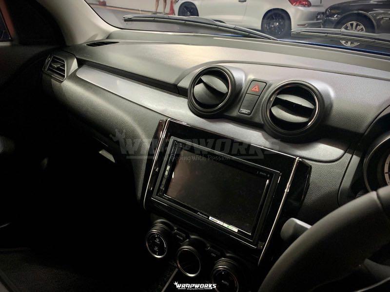 Suzuki Swift Interior Sticker Wrap Car Accessories Accessories On Carousell