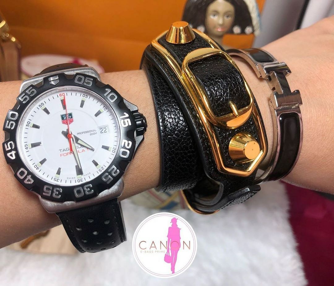 tag heuer white face