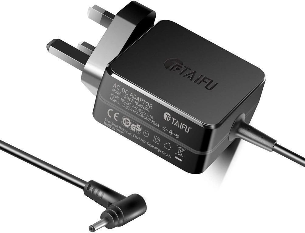 Taifu Laptop Charger For Asus Eee Pc 1005ha 1005p R11cx R101 R105 1001p 1018 Vx6 Ad82000 110lf Ad6630 Cx101h X101ch Wireless Wifi Router Rt N56u Rt Ac66 Rt Ac51u Rt N65u Rt N66u Power Adapter Supply Electronics