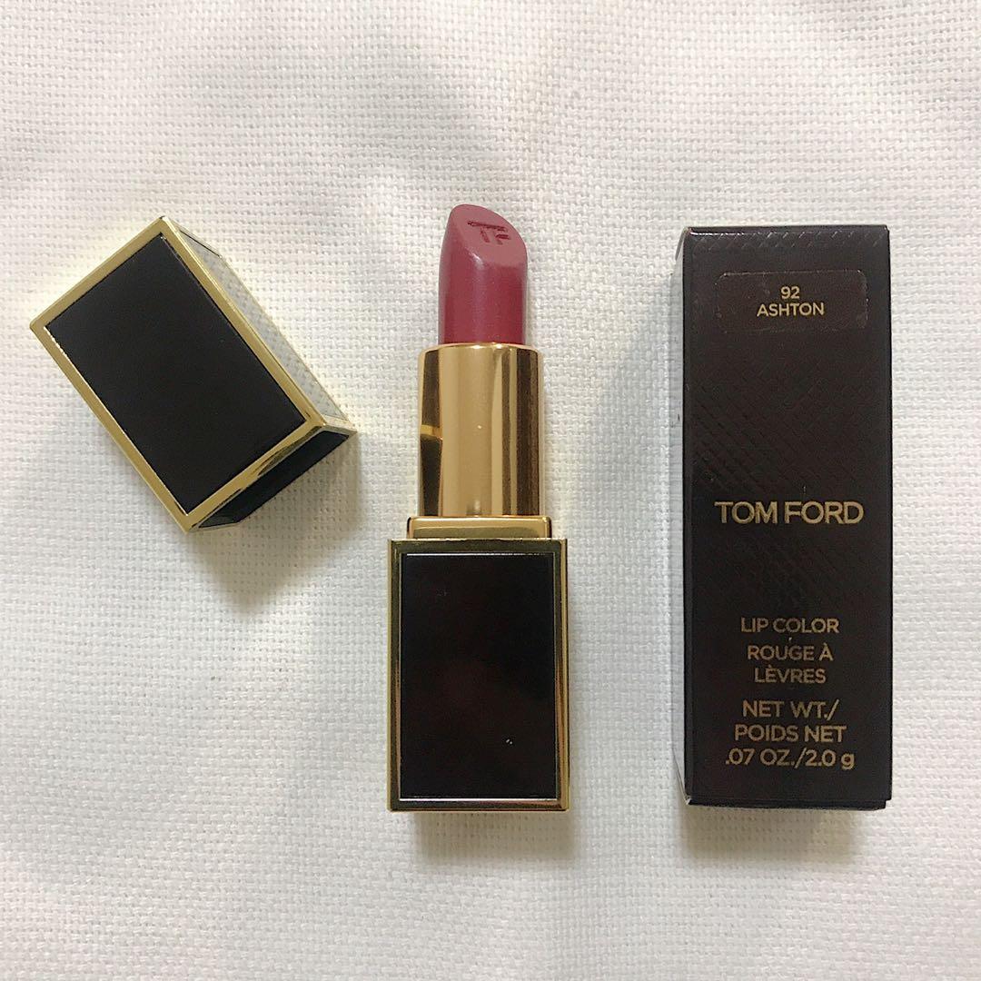 Tom Ford Lipstick 黑管唇膏#92 Ashton, 美容＆化妝品, 健康及美容- 皮膚護理, 化妝品- Carousell