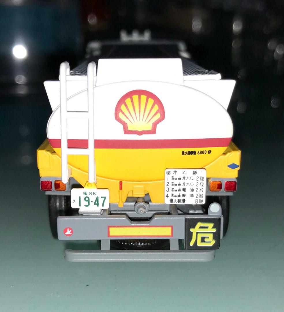 Tomytec Lv N49a 1 64 Shell 日野運油車 因年代久遠部份車輪有少許出油現象 興趣及遊戲 玩具 遊戲類on Carousell