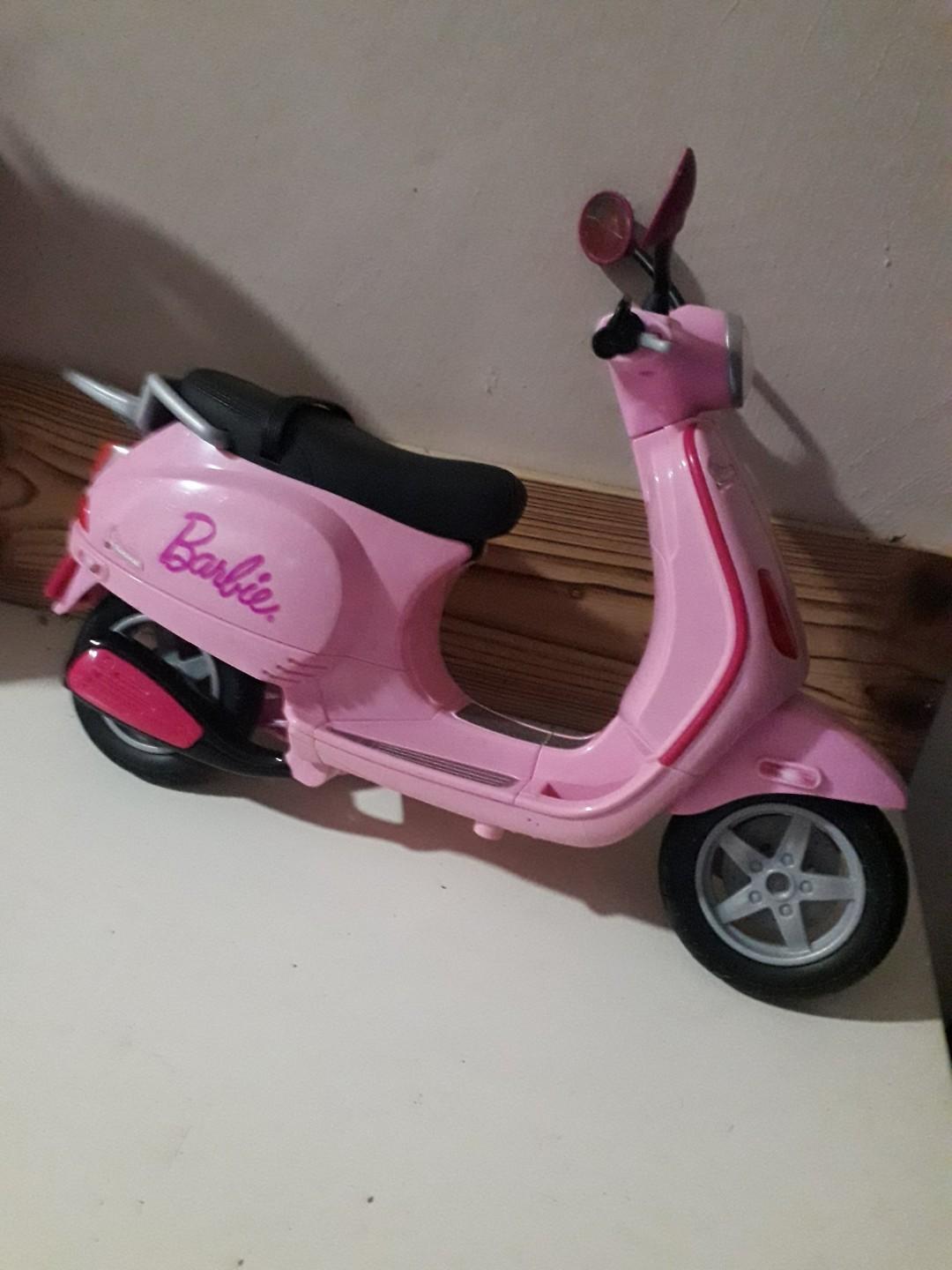 barbie moped