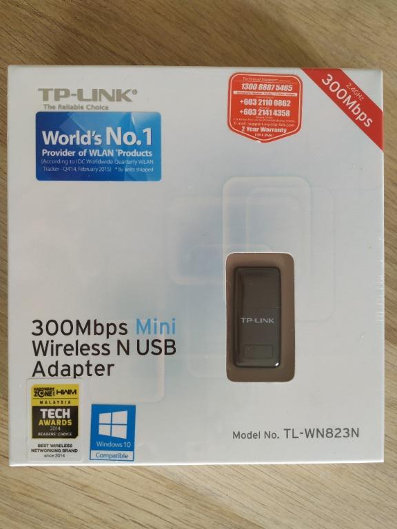 Tp Link 300mbps Mini Wireless N Usb Adapter Tl Wn3n Electronics Computer Parts Accessories On Carousell