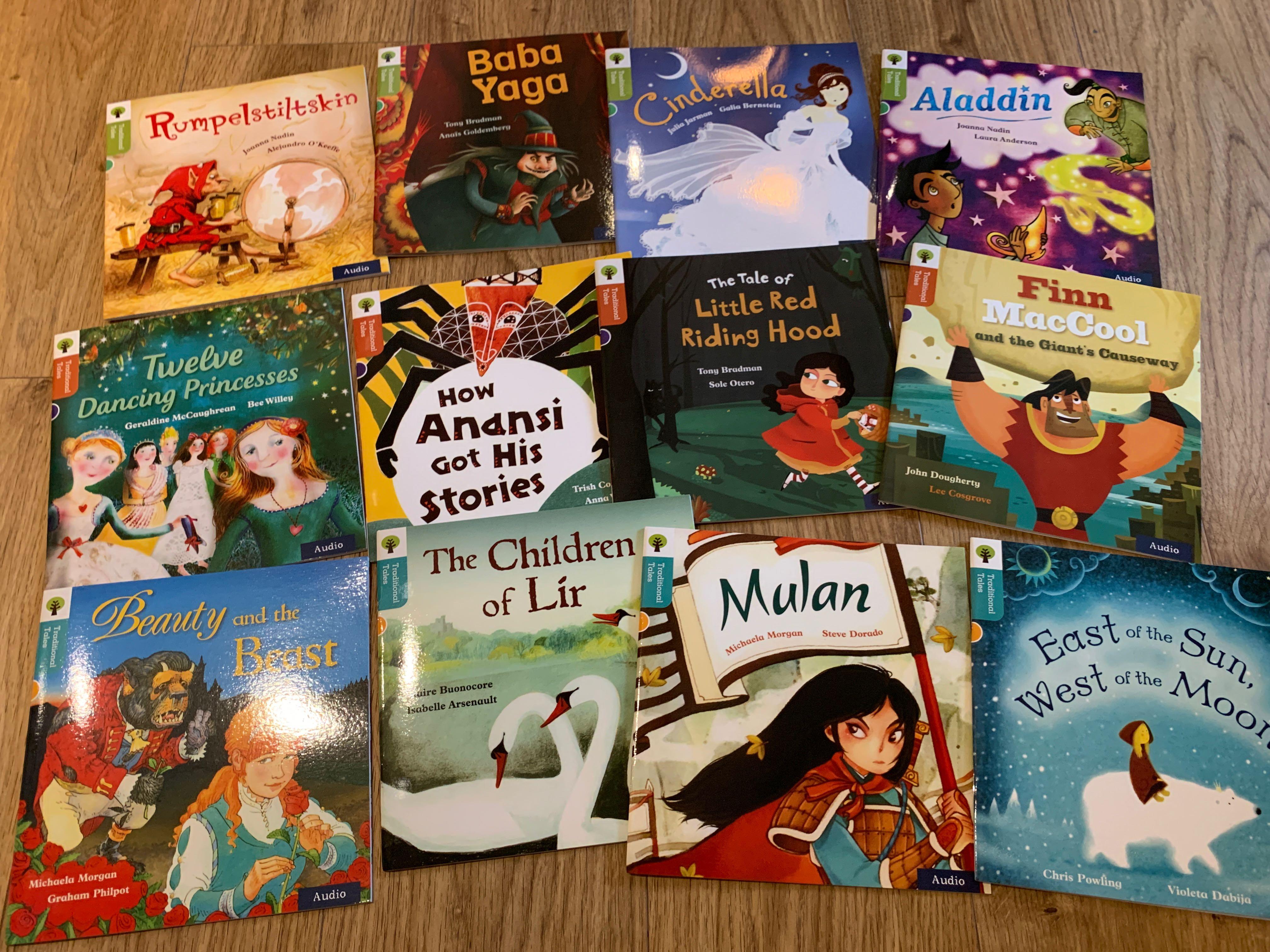 Traditional tales level 7-9 (12 books. Oxford reading tree 