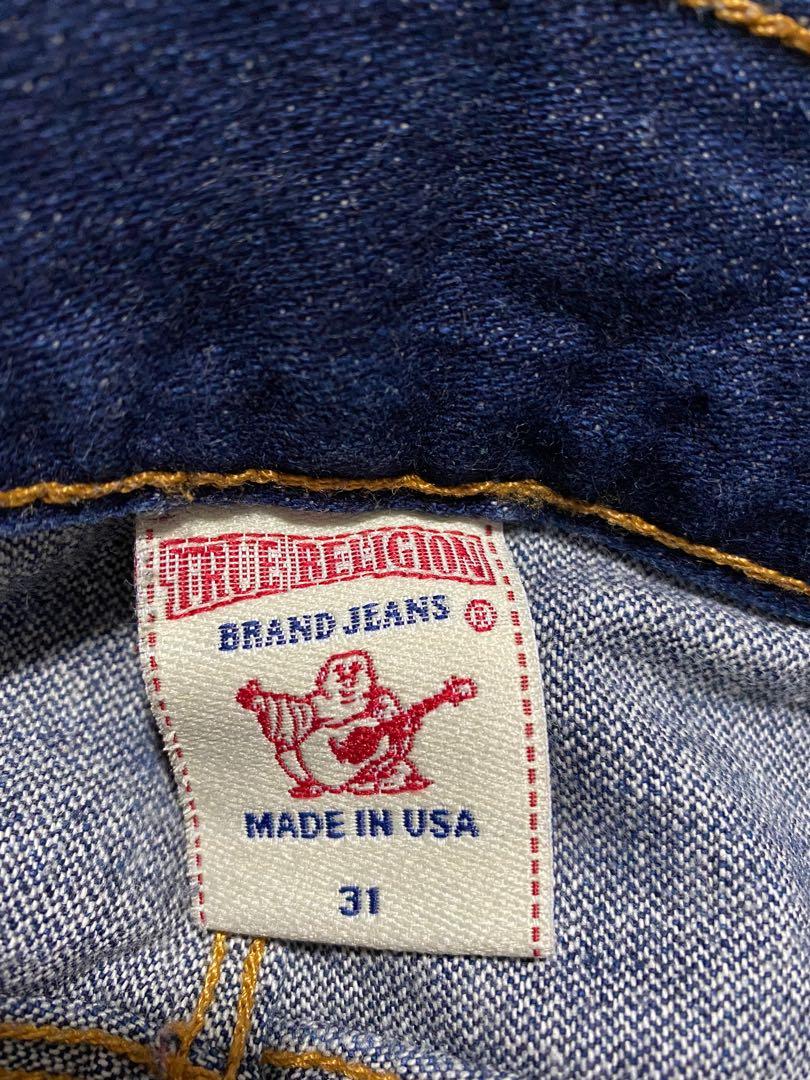 True Religion Jeans size31 Made in USA, Men's Fashion, Bottoms