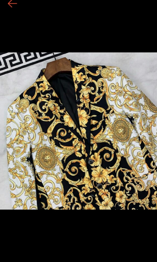 Coat versace clearance