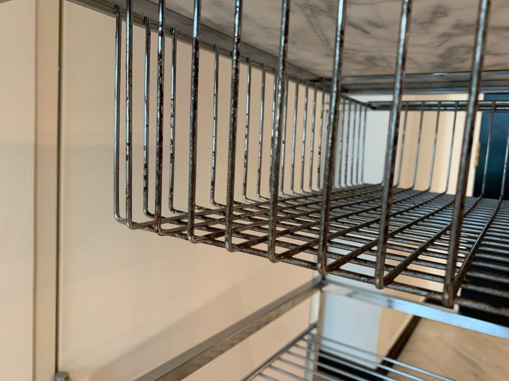 V.hive Leo Marble Top Trolley, Furniture & Home Living, Furniture