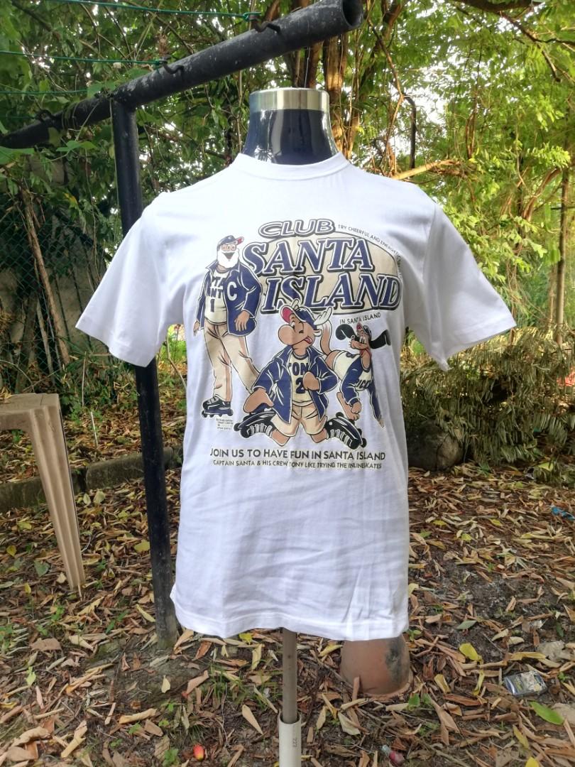 Vintage Captain Santa Tshirt Men s Fashion Tops Sets Tshirts