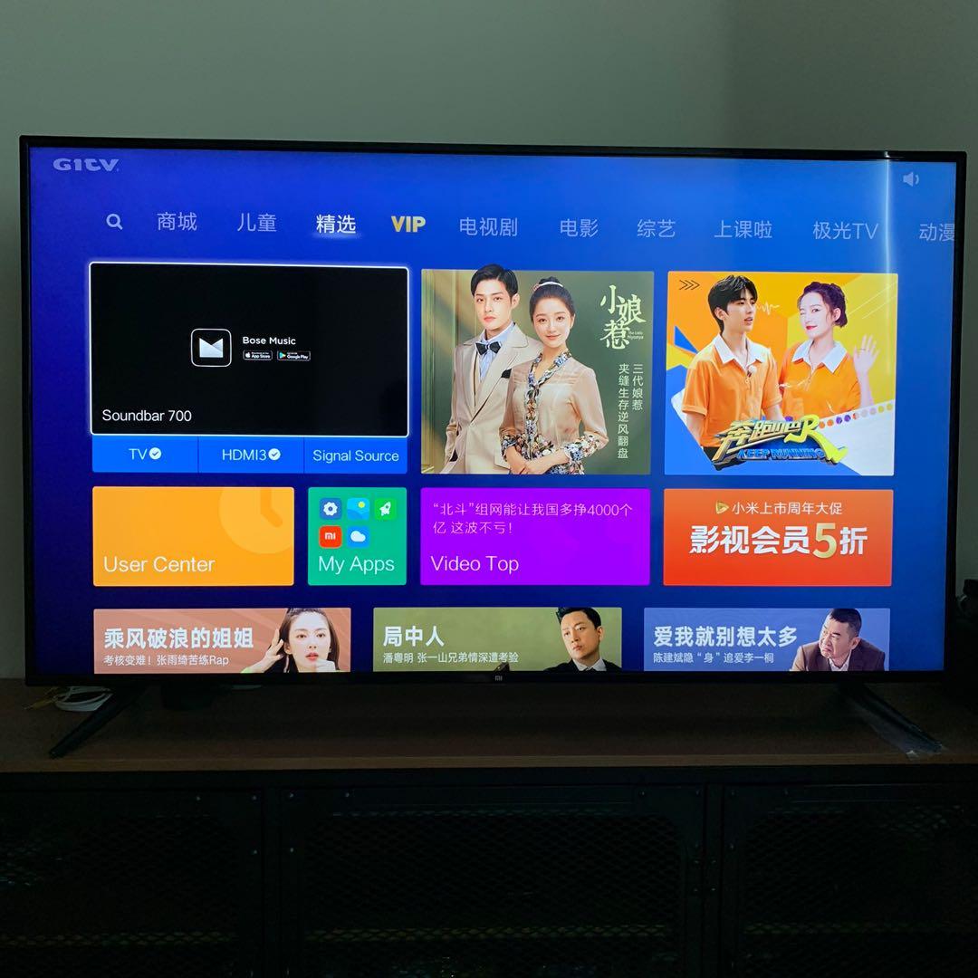 Xiaomi Mi 4K HDR 50” Smart TV L50M5AD Model, TV & Home Appliances, TV