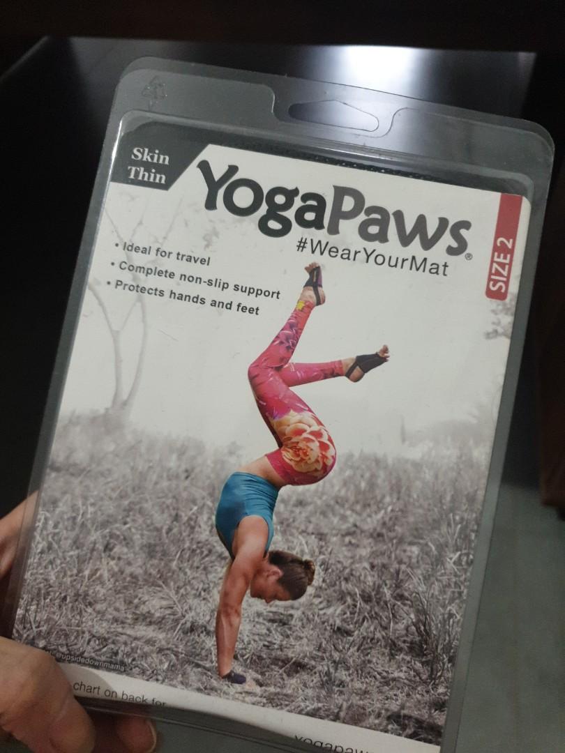 YogaPaws (Skin Thin or Elite) - Size 2, Health & Nutrition, Braces, Support  & Protection on Carousell
