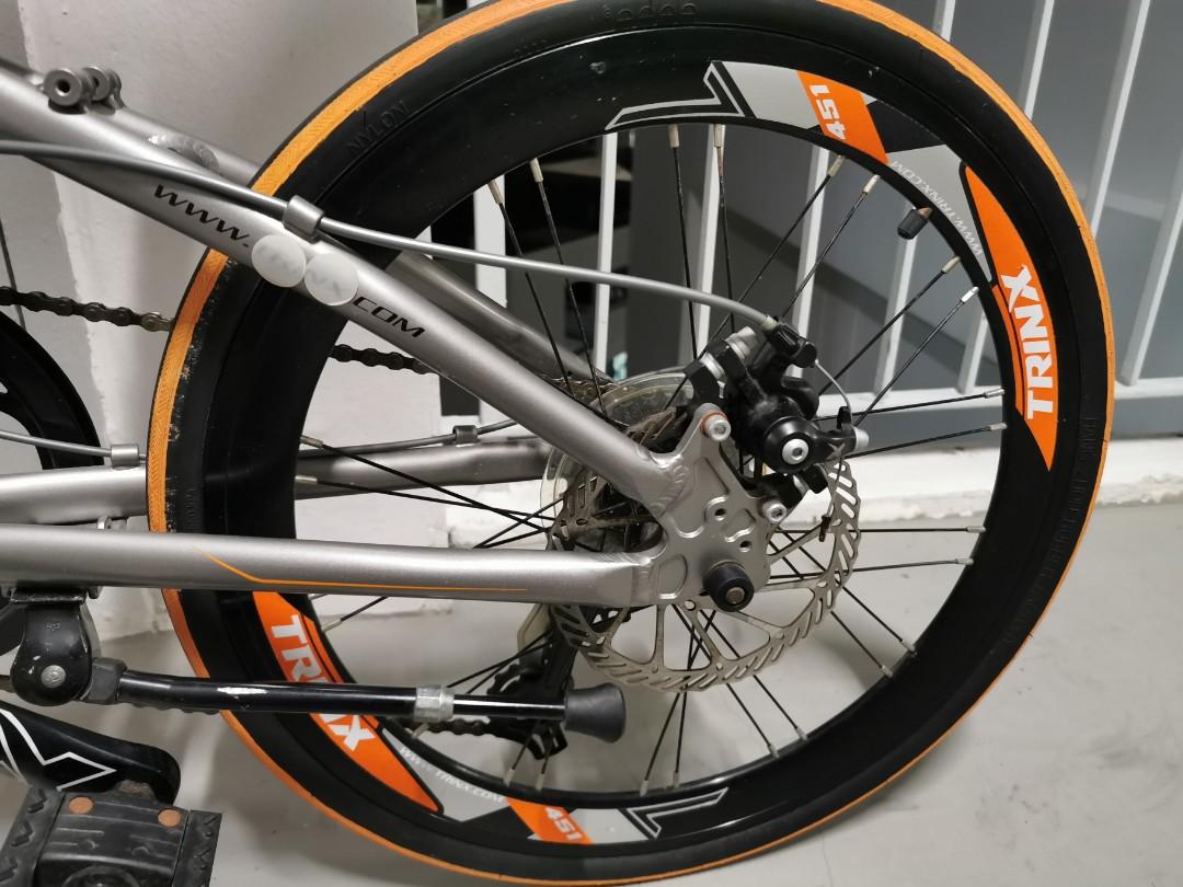 trinx bike size guide