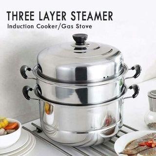 3 layer steamer