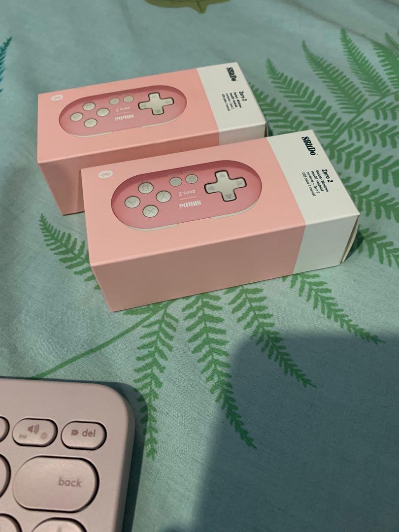 8bitdo Controller Zero2 Pink (Pair), Video Gaming, Video Game Consoles ...
