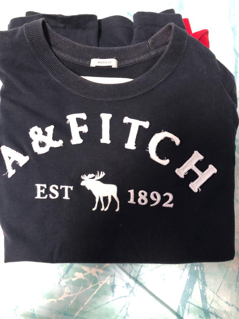 Abercrombie Fitch T Shirt Men S Fashion Clothes Tops On Carousell