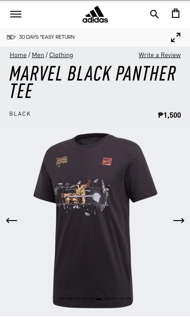Adidas black panther t shirt new arrivals