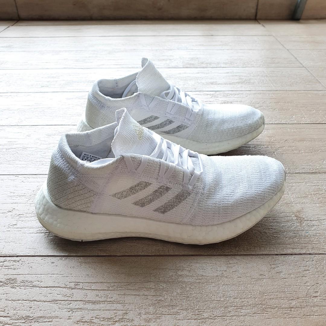 Adidas women's pureboost sale go running shoes white