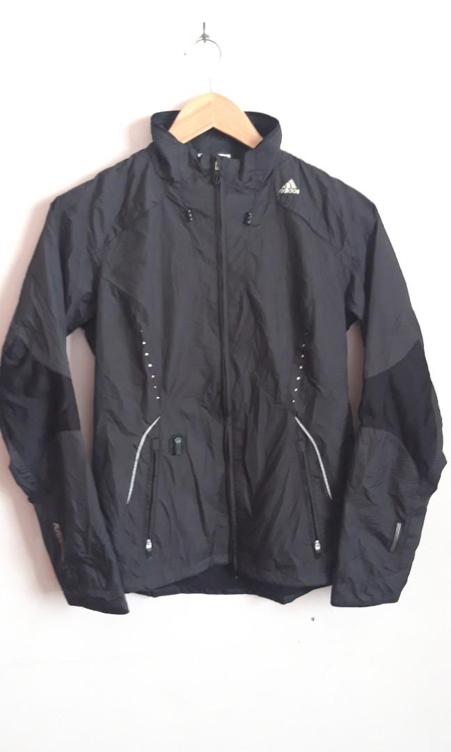 all black adidas windbreaker
