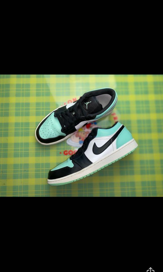 Jordan 1 low emerald toe 2025