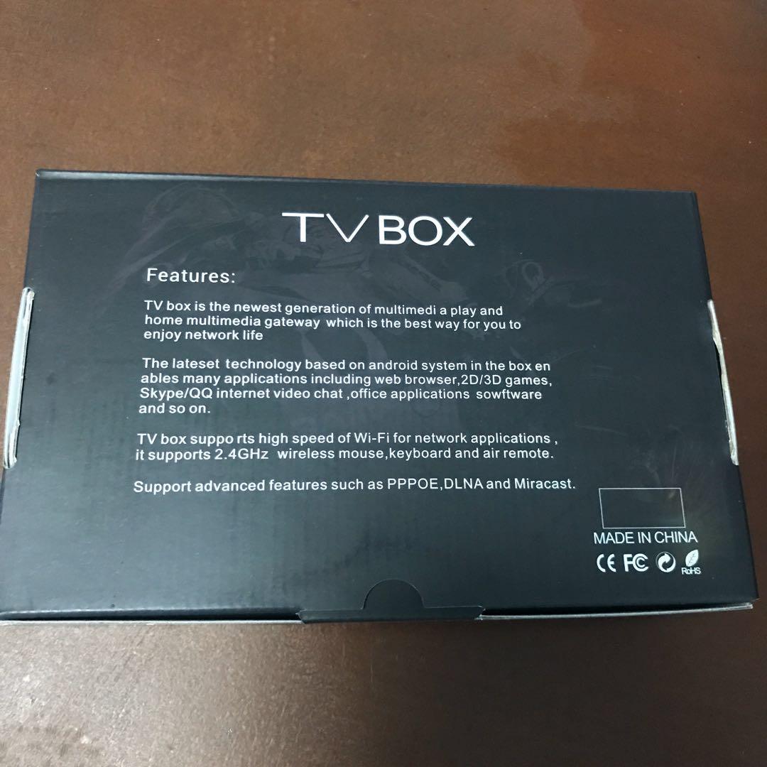 Android TV Box (Category: Media Streamers & Hubs) located in Manila. Submitted by chabachaba (Listing ID 1008873139, Image 3). Description: CPU 64 Bit 4 core Hevx H.265 4K UCD P850 each if you get one box of 40 pcs .