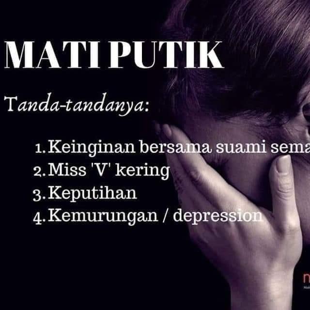Apa Itu Mati Putik Untuk Wanita Everything Else On Carousell