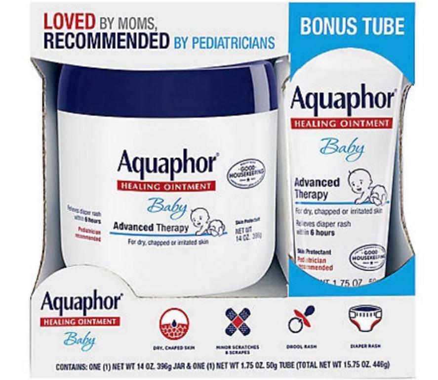 AQUAPHOR baby healing ointment (Category: Face Care) located in Antipolo. Submitted by sepos_byl (Listing ID 1018868203, Image 1). Description: 👉PREORDER 👉AQUAPHOR baby healing ointment for dry, chapped & irritated skin . (1) 396g jar & (1)50 tube 🛳️Via SEA CARGO (45-60days after shipping 🇺🇸 ➡️ 🇵🇭) ₱1️⃣7️⃣0️⃣0️⃣.