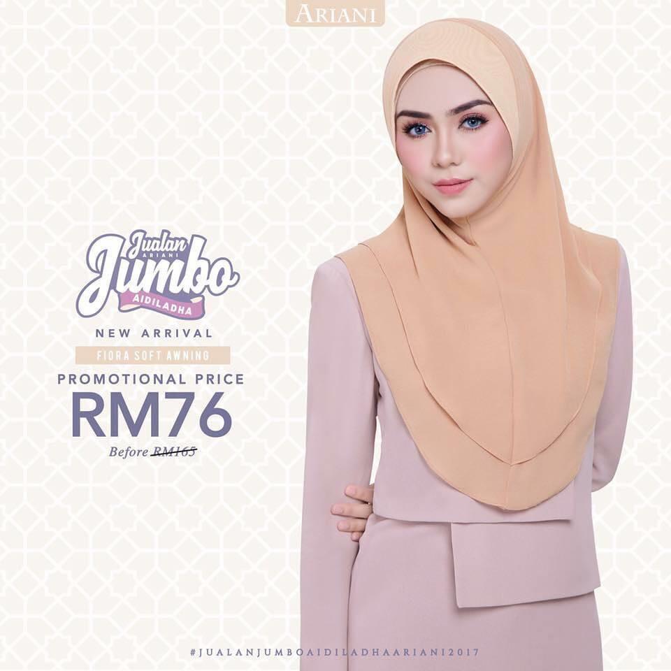 Ariani Fiora Soft Awning Tudung Sarung Muslimah Fashion Scarves On Carousell