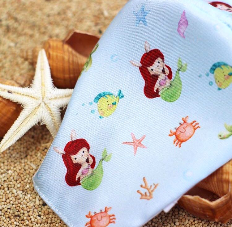 Ariel The Little Mermaid Reusable Mask (Adult & Kids), Babies & Kids ...