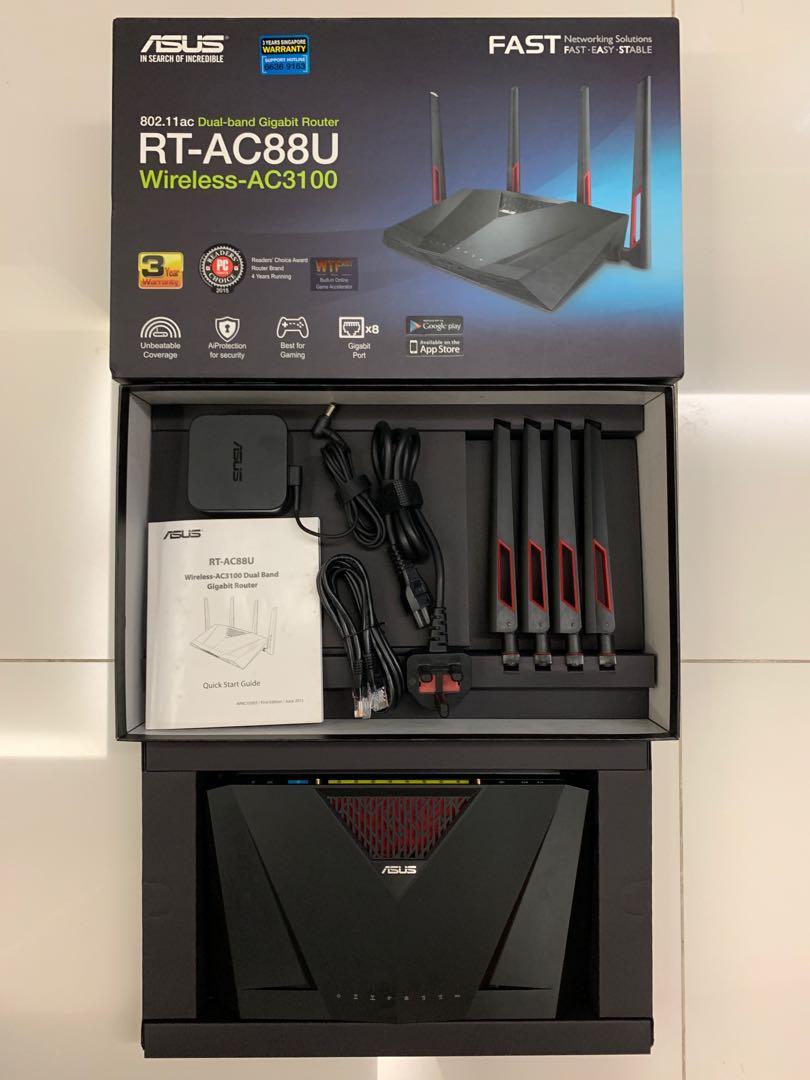 Asus Rt Ac88u Electronics Others On Carousell