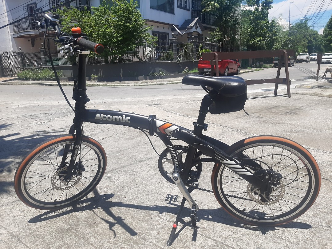 atomic fit folding bike