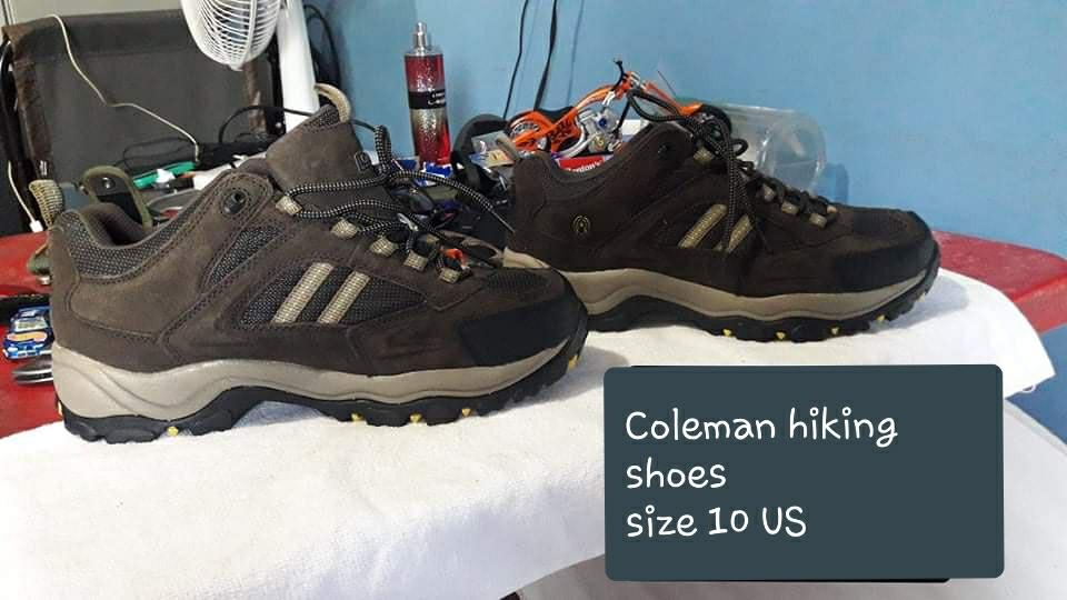coleman men's hiking shoes
