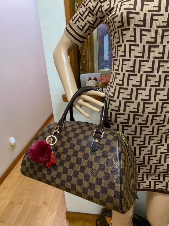 Louis Vuitton Damier Ebene Rivera, Luxury, Bags & Wallets on Carousell