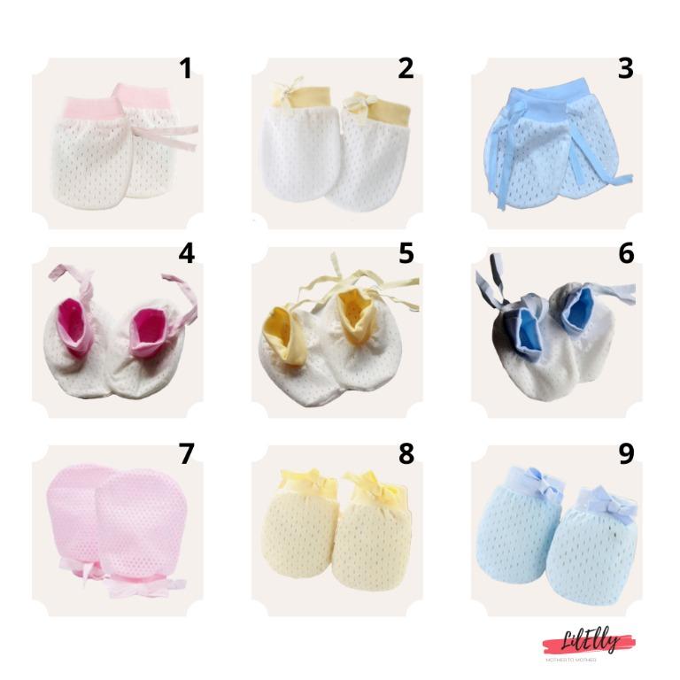 adjustable baby mittens