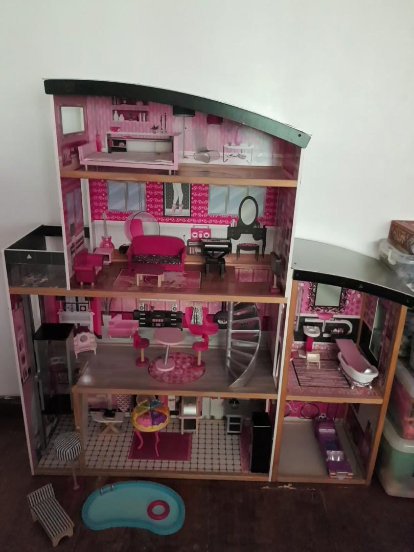 barbie doll house games