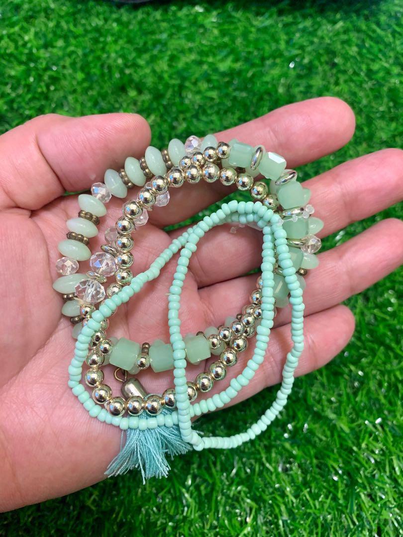 Mint clearance green bracelet