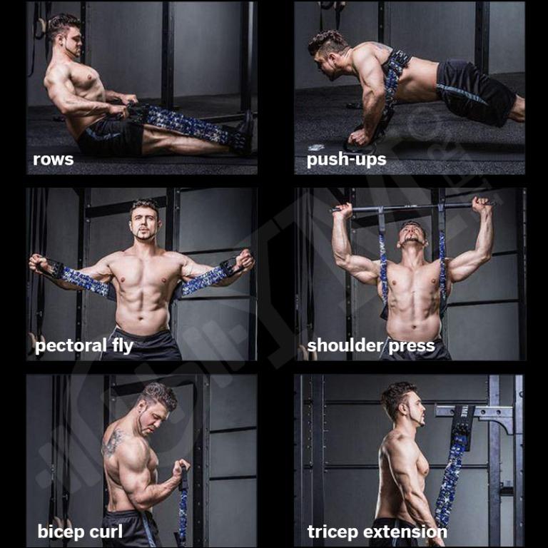 Portable chest exercise equipment best sale